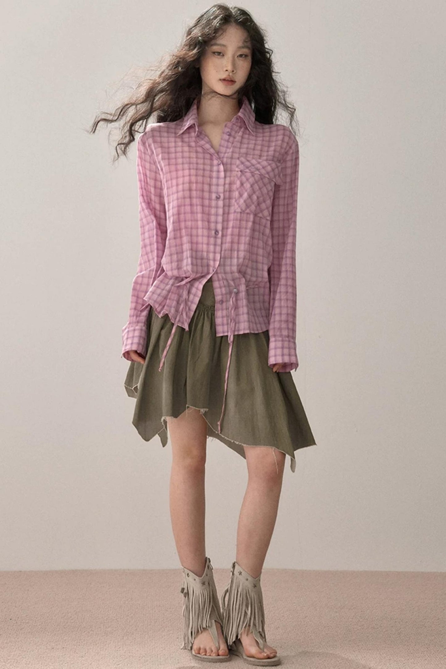 Summer Versatile Plaid Shirt