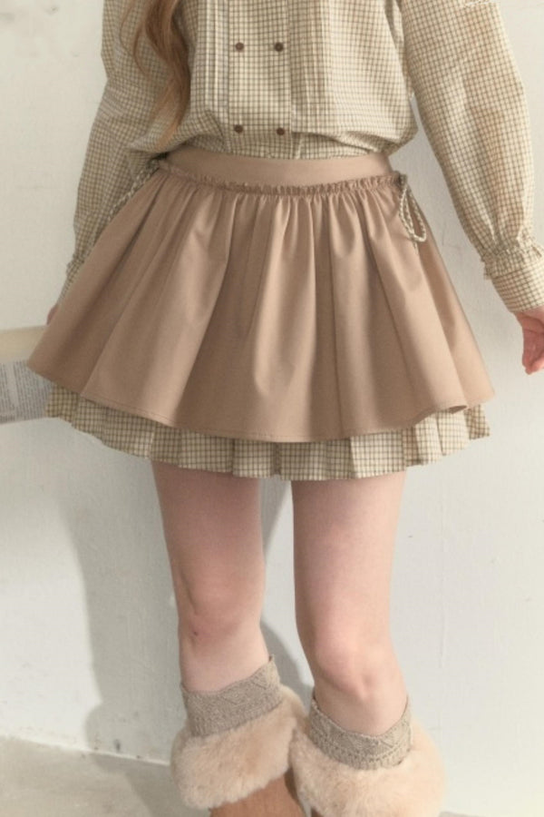 Retro Khaki Tutu Skirt