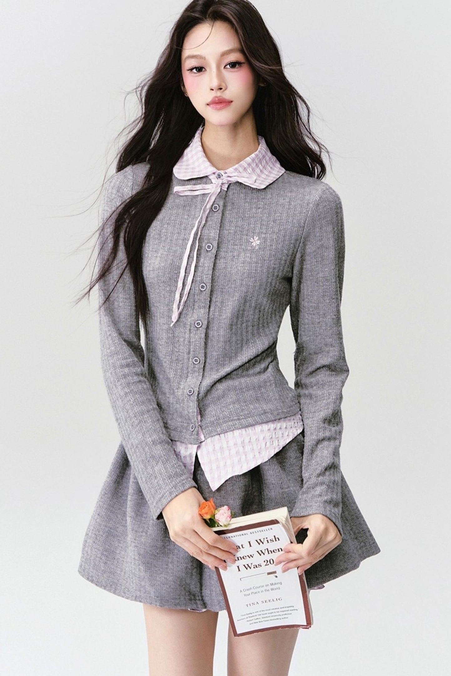 Korean High School Style Two Piece Set-Up