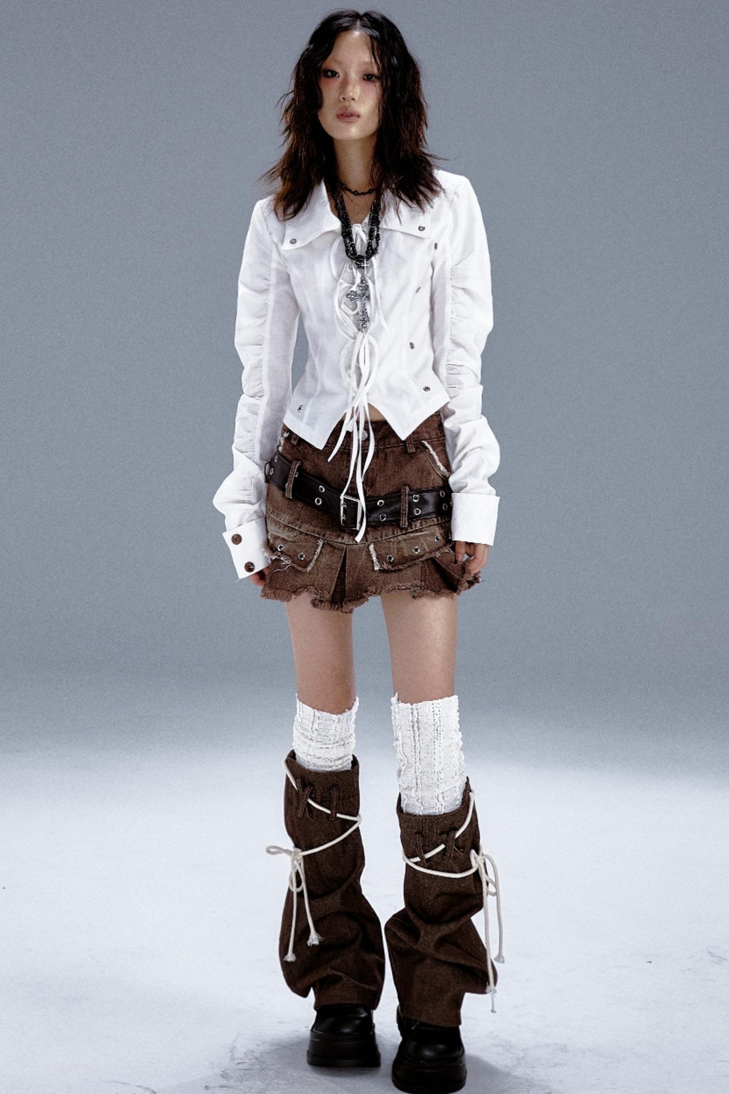 Spring Silhouette White Shirt