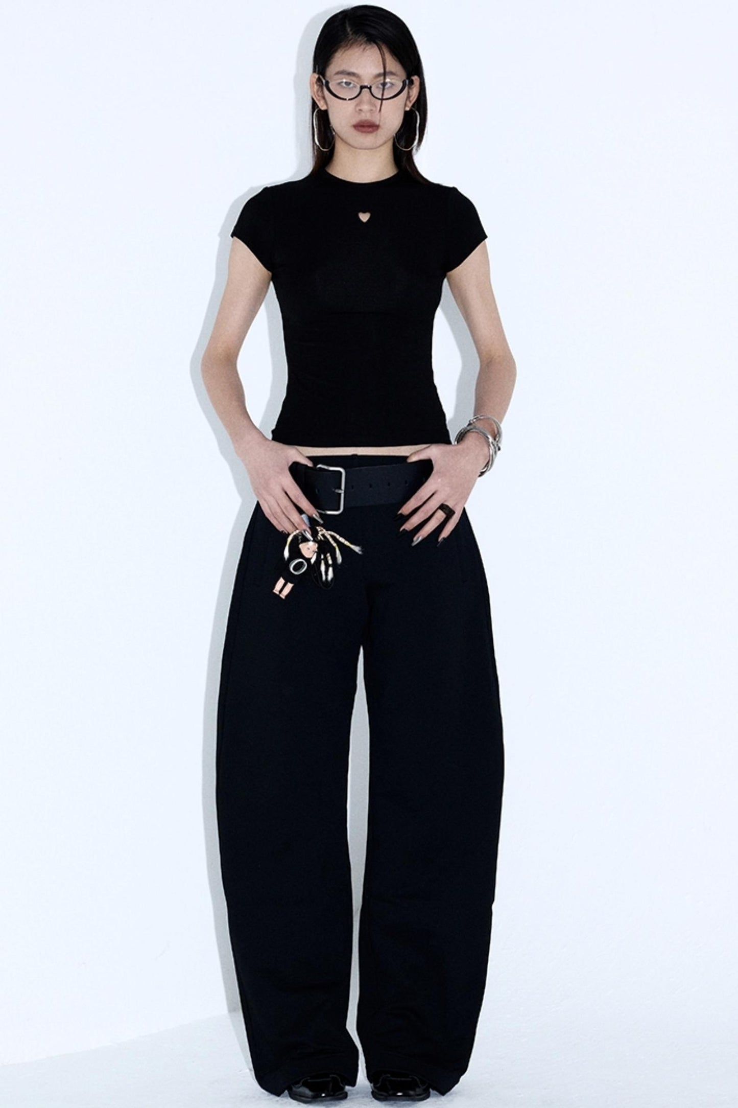 Loose Thigh Knife Sweatpants