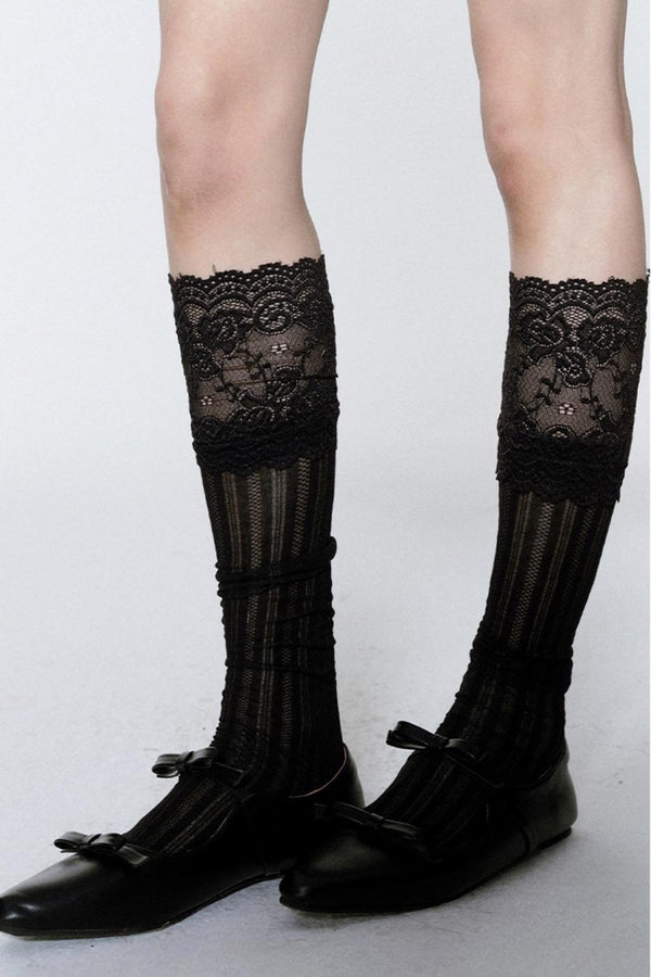 Lace Charm Socks