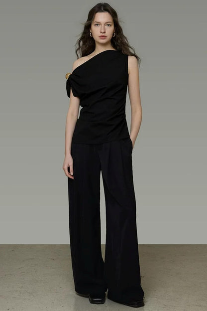 Off-Shoulder Slim Top