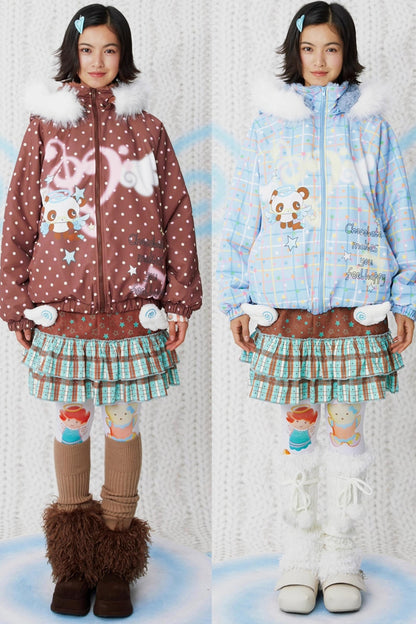 Angel Dessert Hooded Cotton Jacket