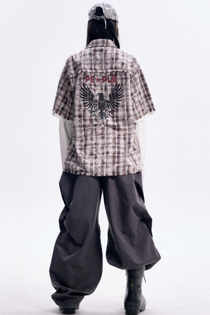 Patchwork Polo Shirt