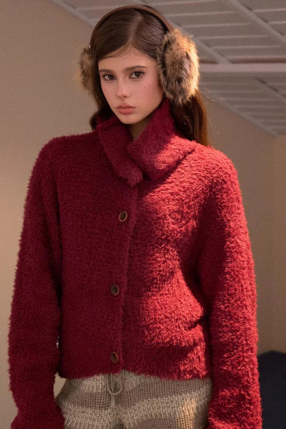 Vintage Sweet Knitted Cardigan