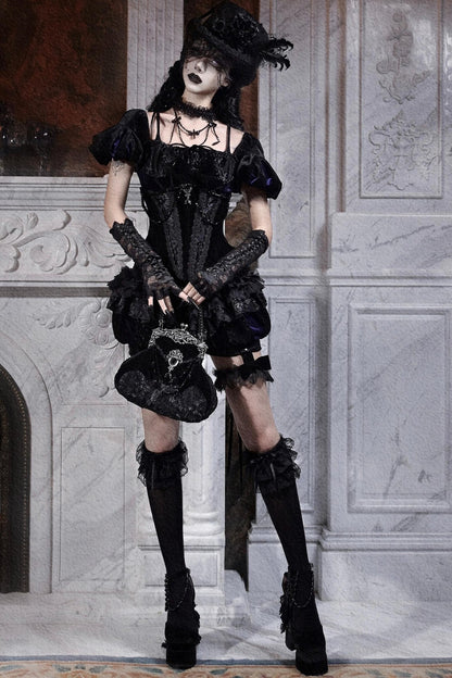 European Velvet Handbag