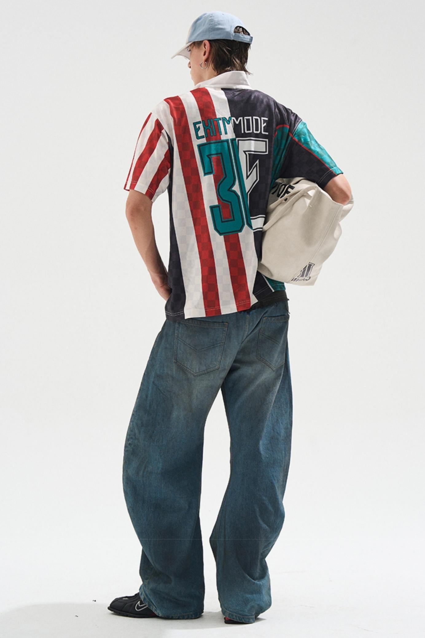 Digital Jersey Polo Top