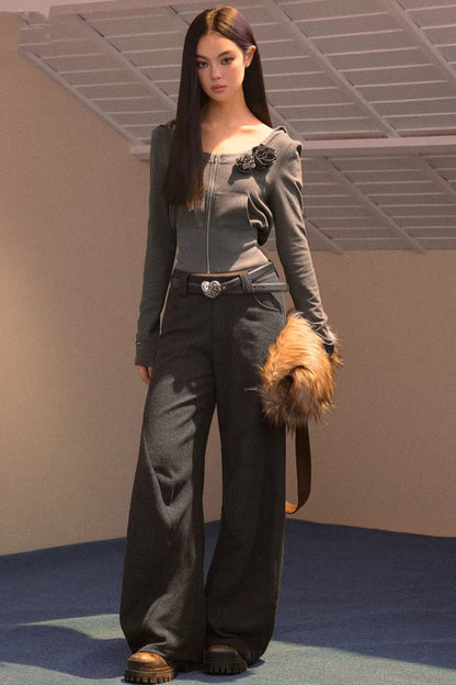 Scimitar Woolen Pants