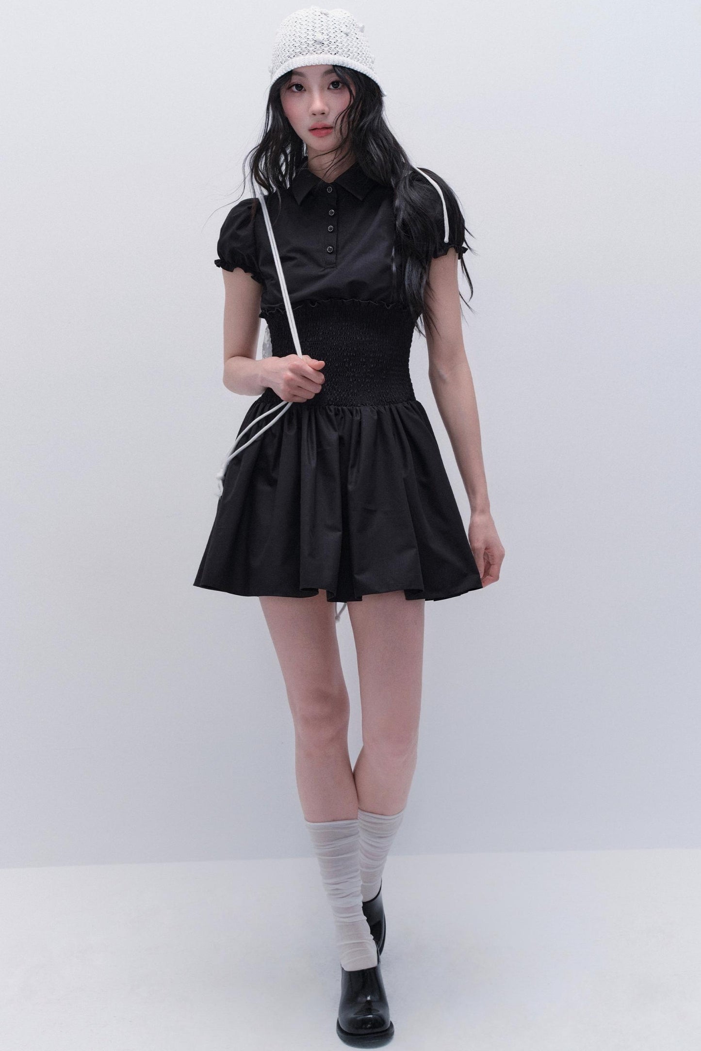 Black Elegance Bubble Dress