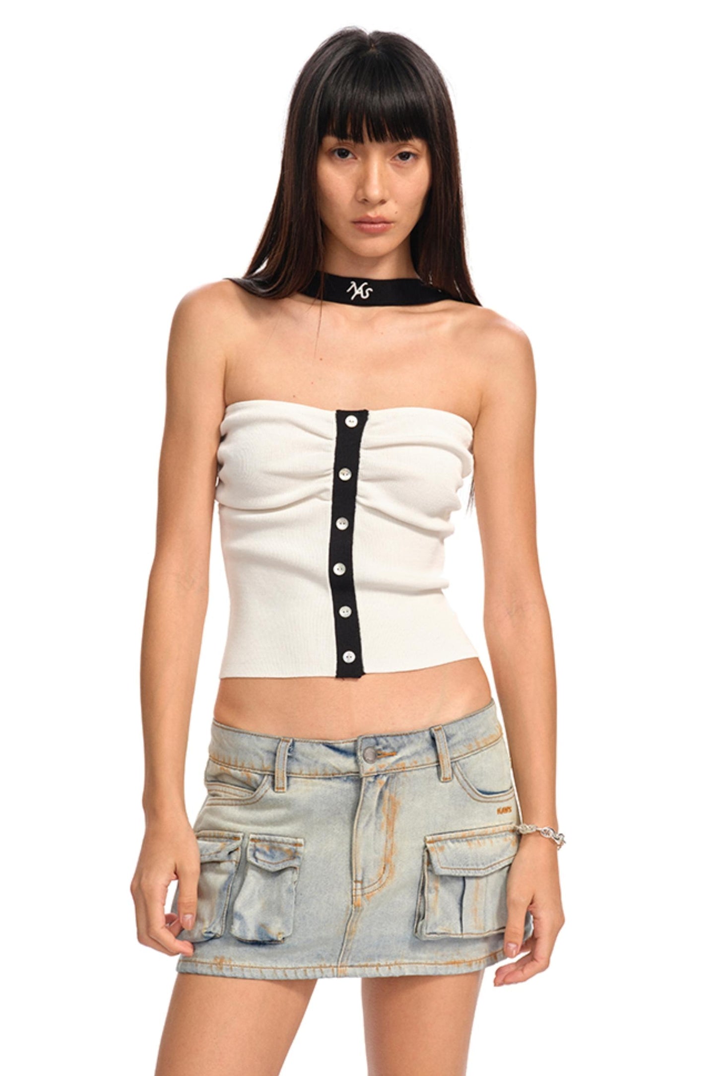 One-Shoulder Slim Camisole