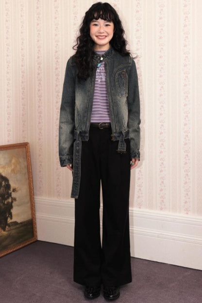 Night Feast Woolen Pants