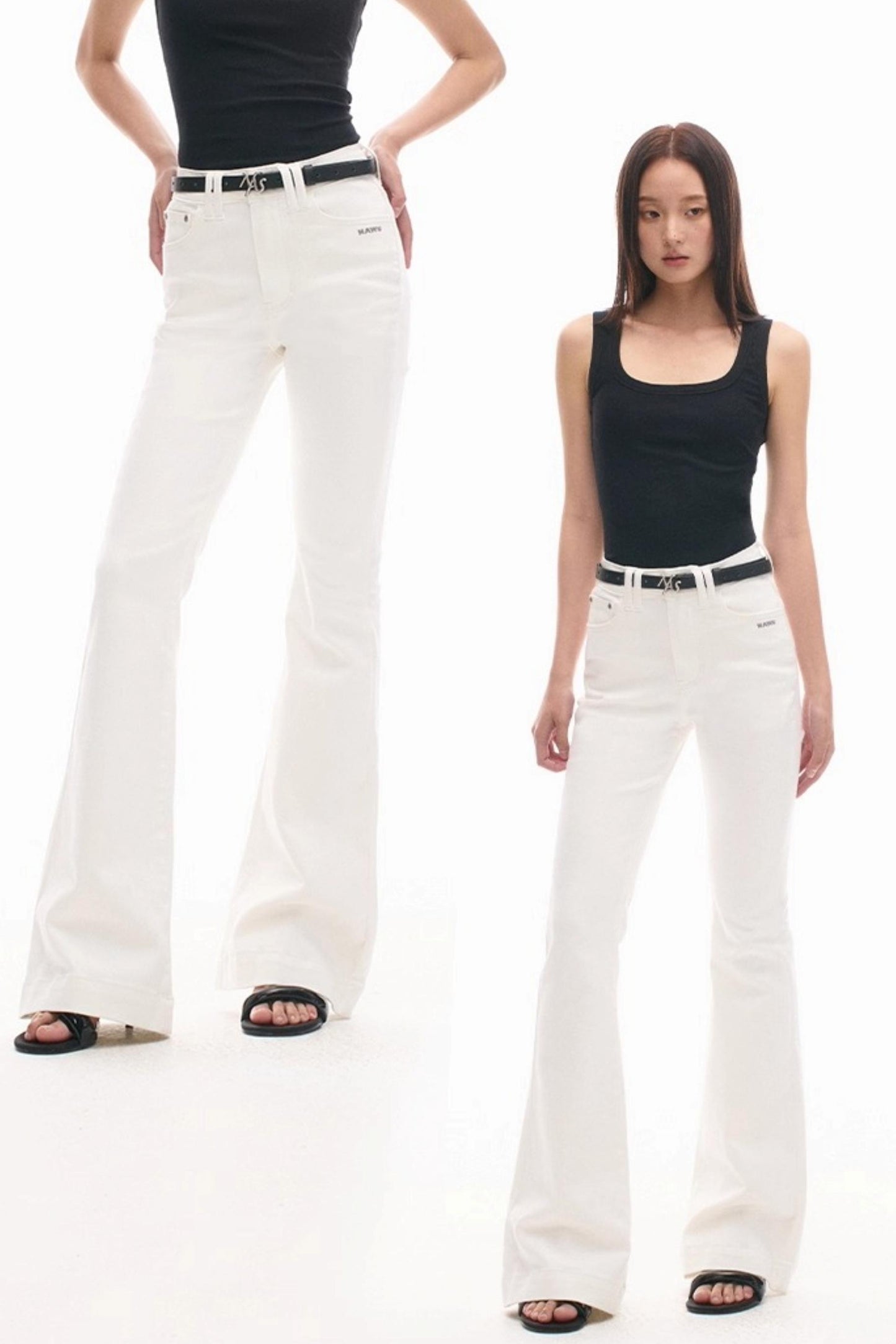 High-Line Logo Leather Belt