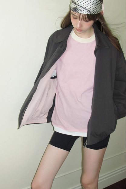 Vintage Cotton Distressed Jacket