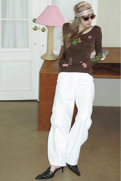 Relaxed Lazy Balloon Pants