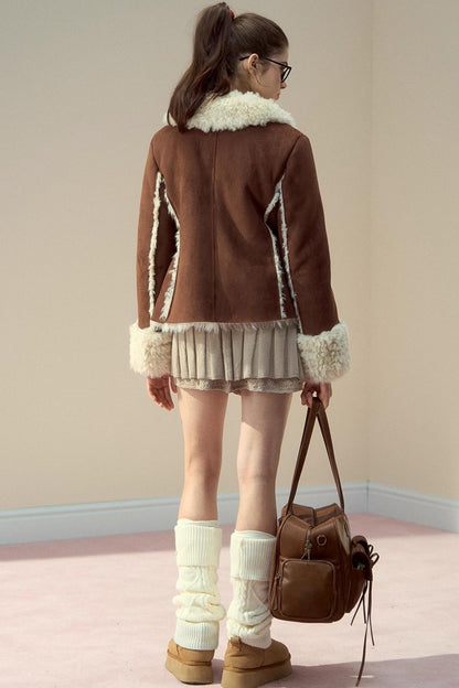 Vintage Suede Winter Jacket