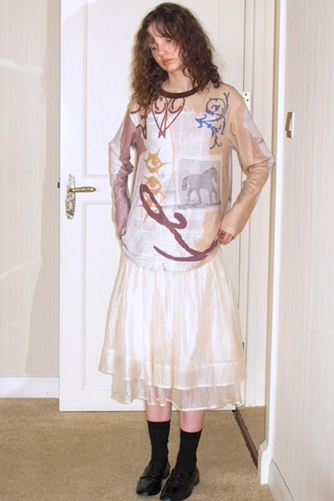 Moonlight Gauze Skirt