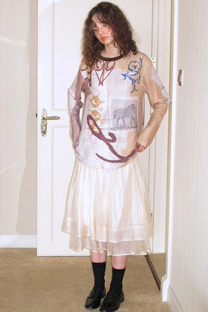 Moonlight Gauze Skirt