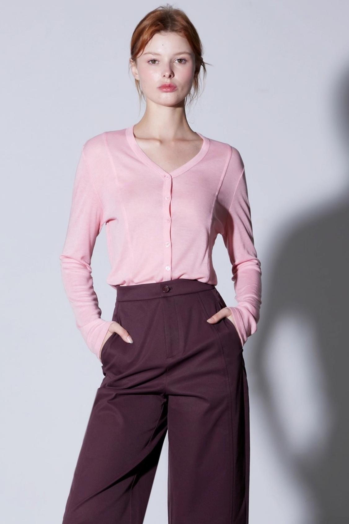 Slimming V-Neck T-Shirt