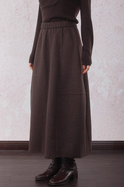 Literary Tweed Flare Skirt