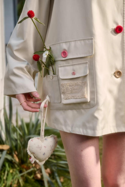 Button Collector Trench Coat