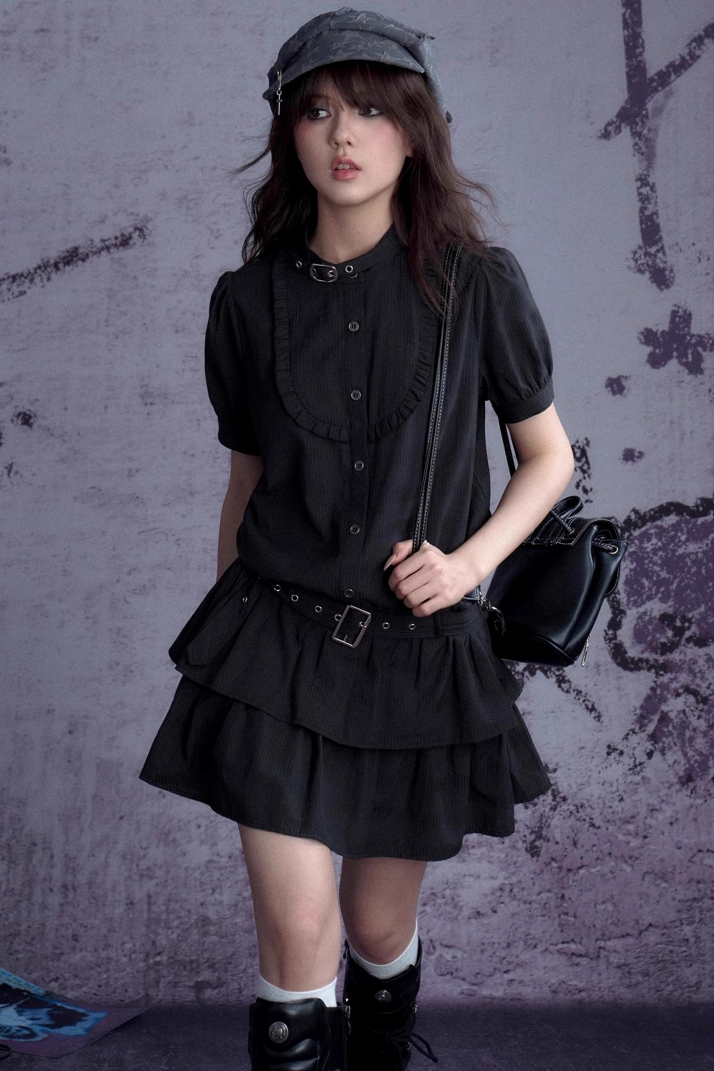 Vertical Stripe Summer Dress