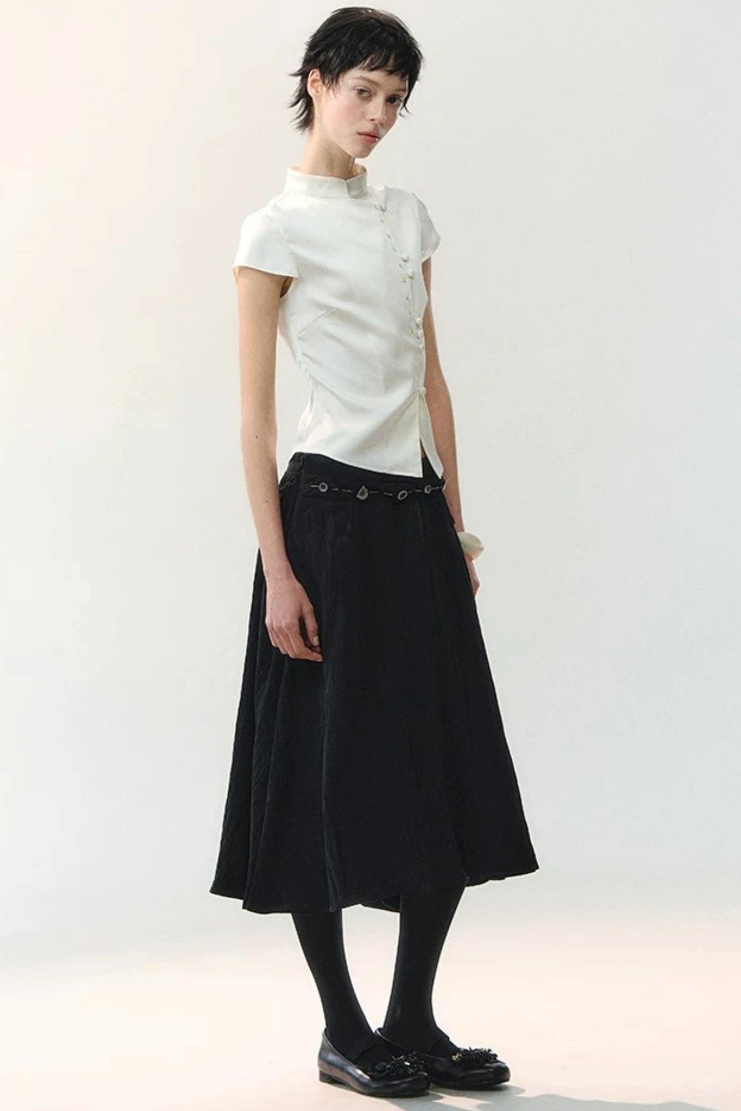 Deconstructing Era A-Line Skirt