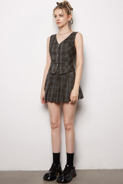 Slim Fit V-Neck Vest