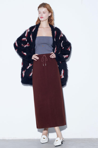 Sheep Wool Minimalist Skirt