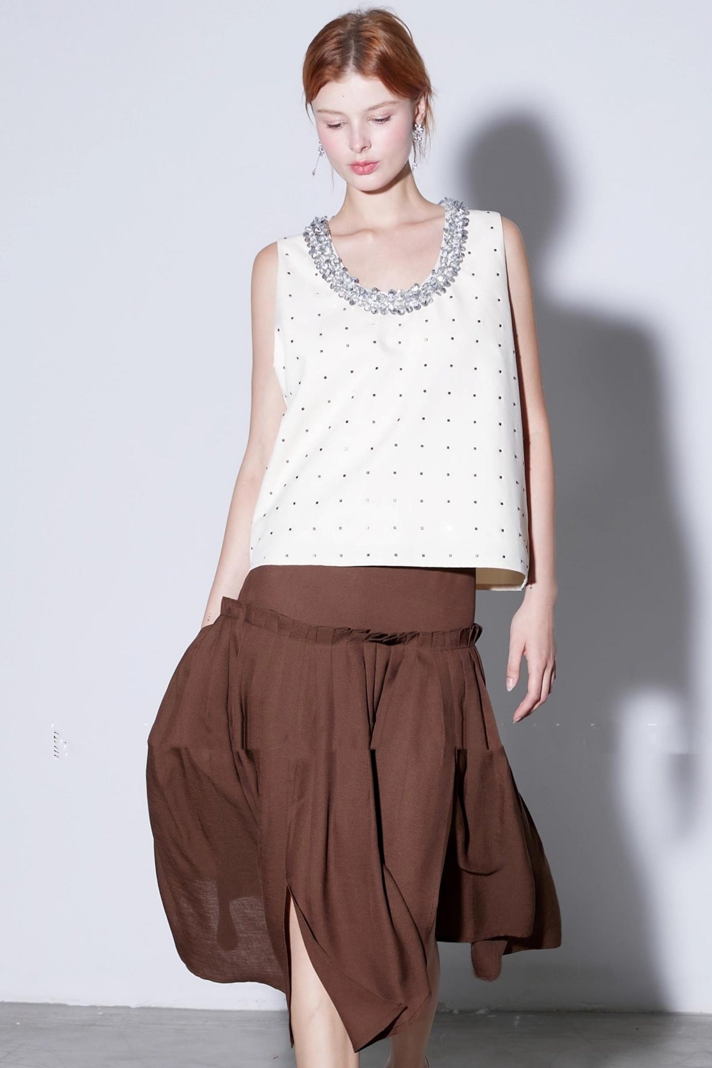 Delicate Square Diamond Vest