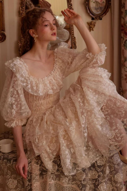 Aurora Lace Fairy Dress Set-Up