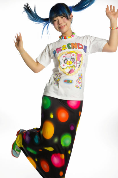 Showa Girly Cotton Shoulder T-shirt