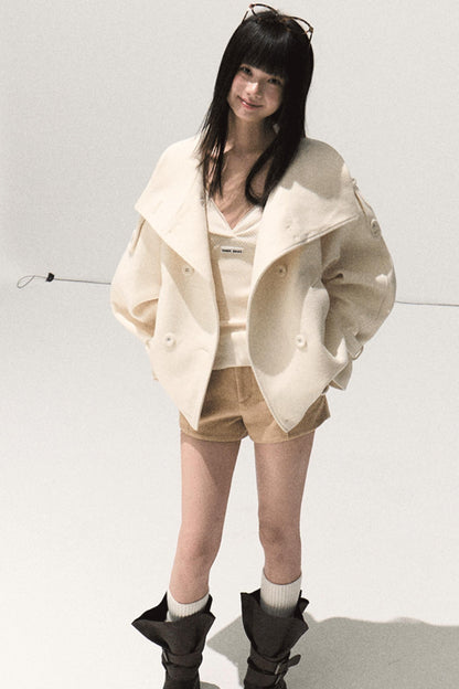 Night Pine Wool Shorts