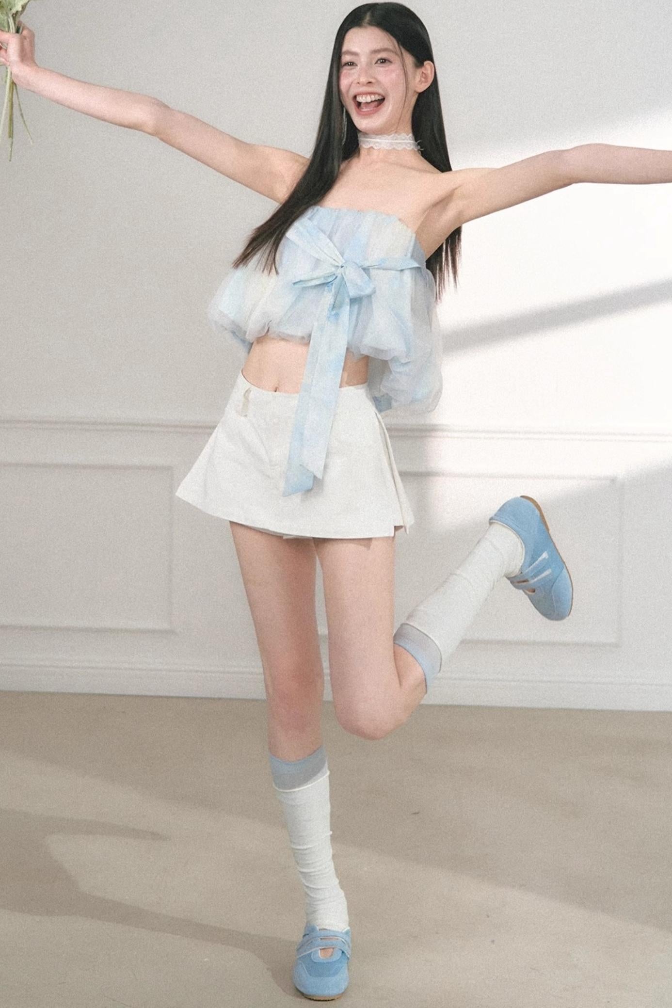 Sea Salt Jasmine Bustier Skirt