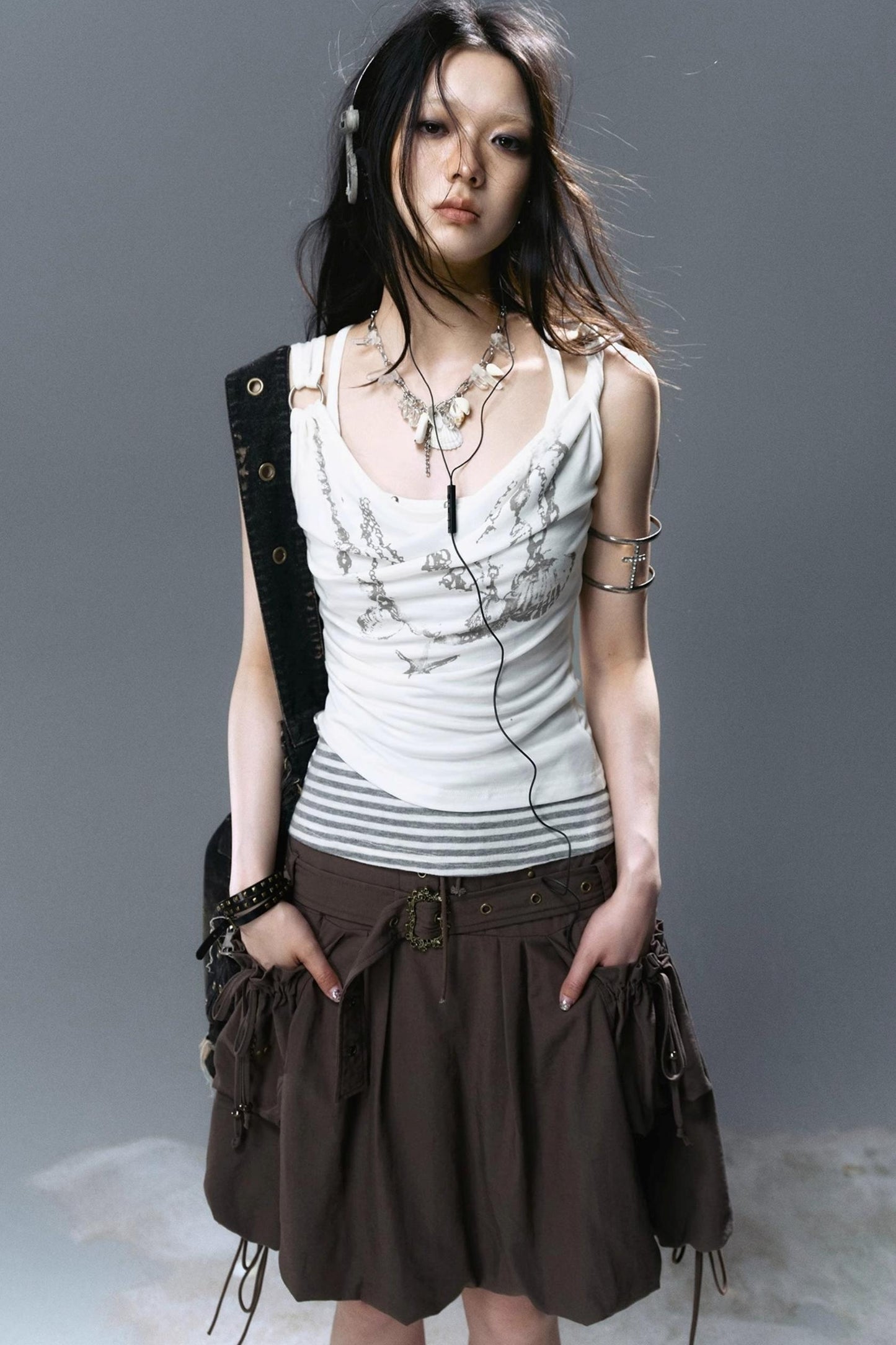 Sea Witch Midi Skirt