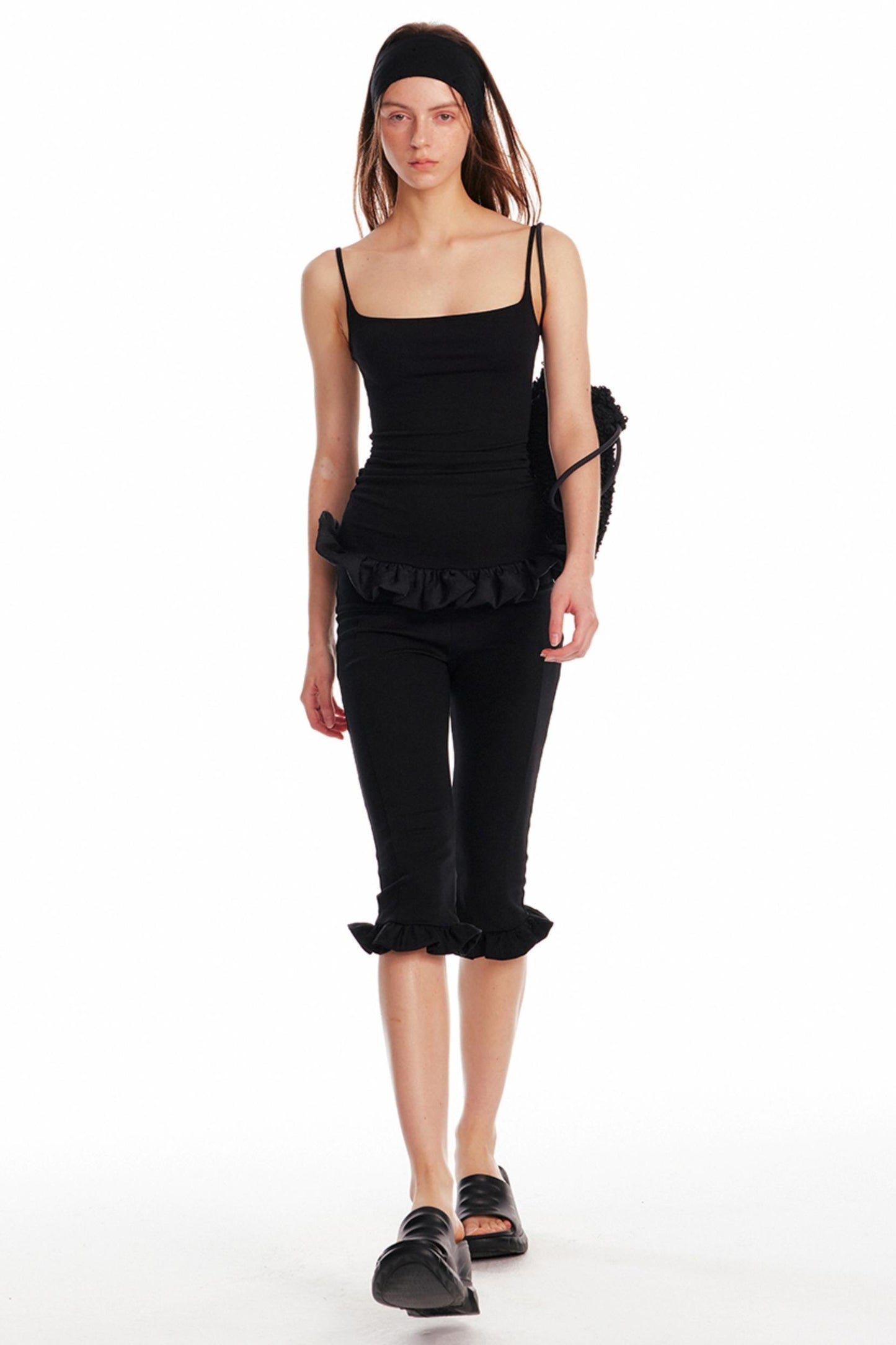 Chic Floral Pleat Bag