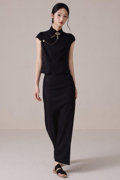 Summer Chic Chinese Style Blouse