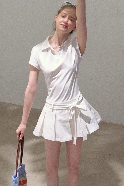 Cool Cotton Polo Dress
