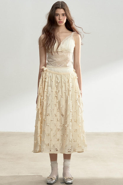 Romantic Floral Skirt