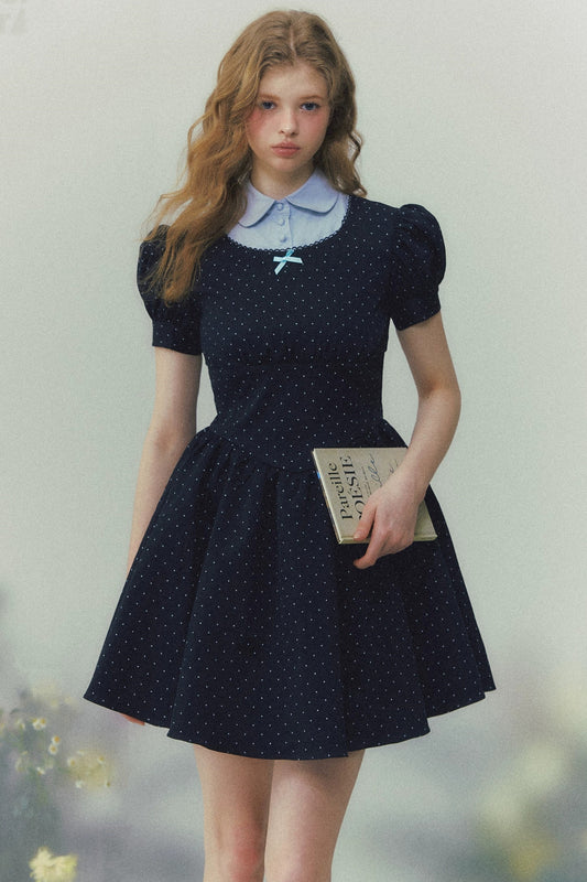 Polka Dot Retro Princess Dress