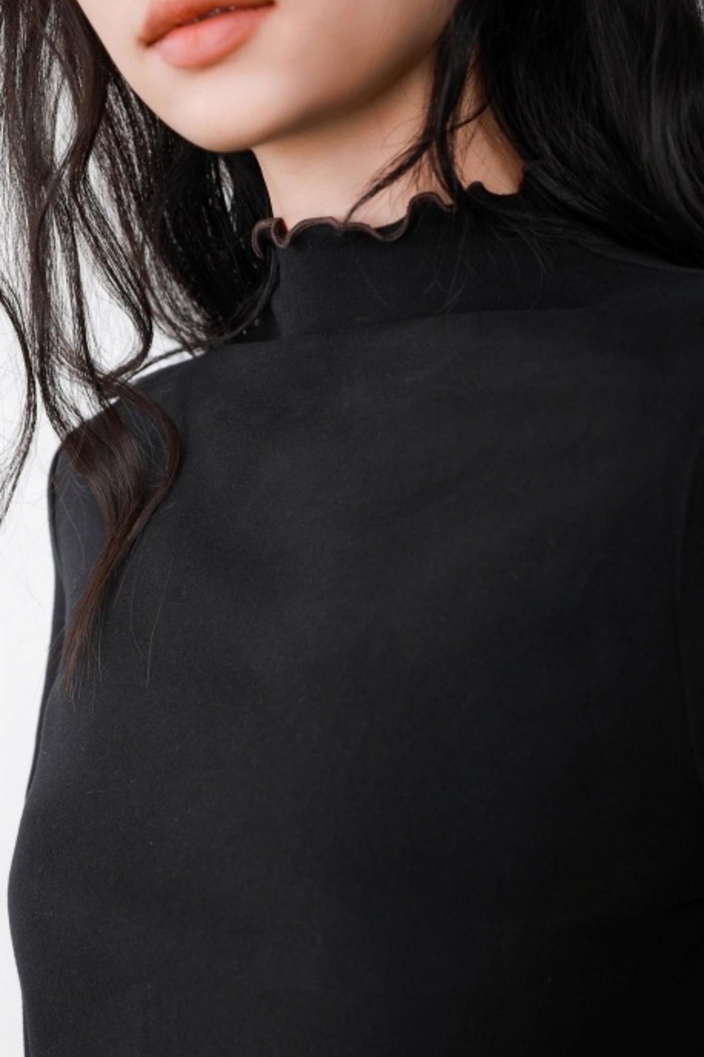 Dark Night Ruffle Top