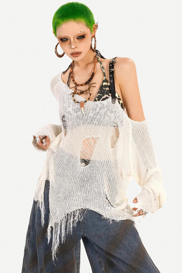 American Design Knitted Smock Top