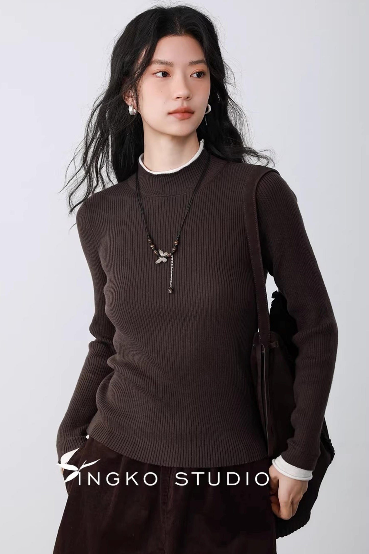 Autumn Leaf Color-Block Sweater