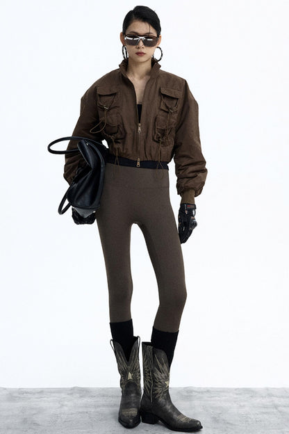 High-Waisted Shaping Yoga Pants