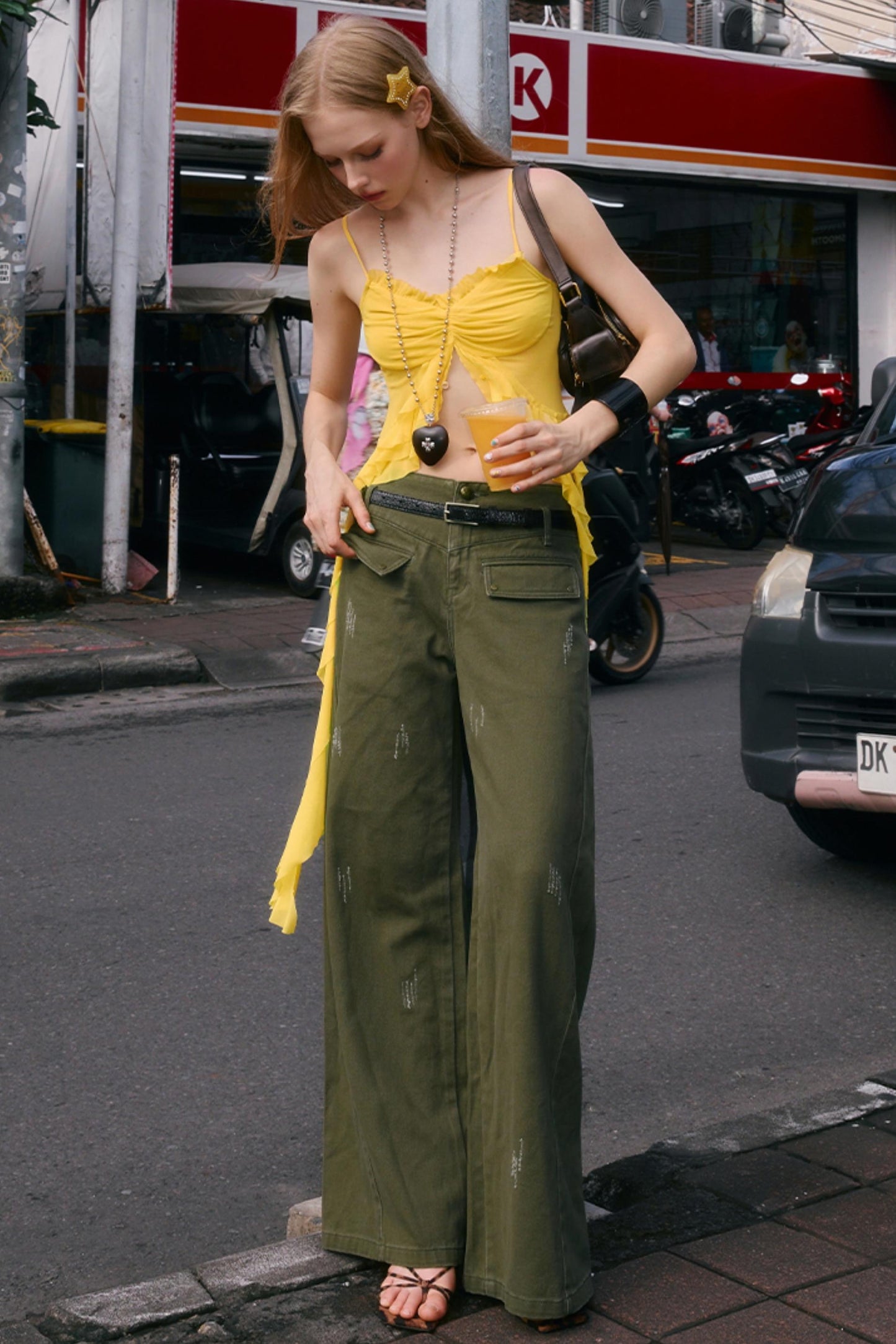 Vintage High-Waist Straight-Leg Jeans