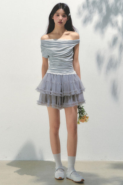 Skyline Halter Skirt