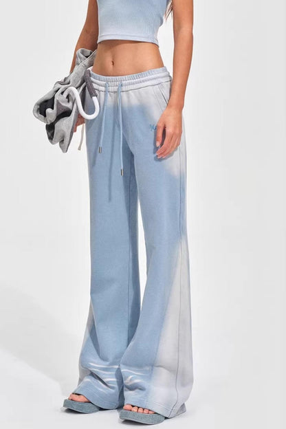 Ausgestellte Baumwollhose im Equestrian-Stil