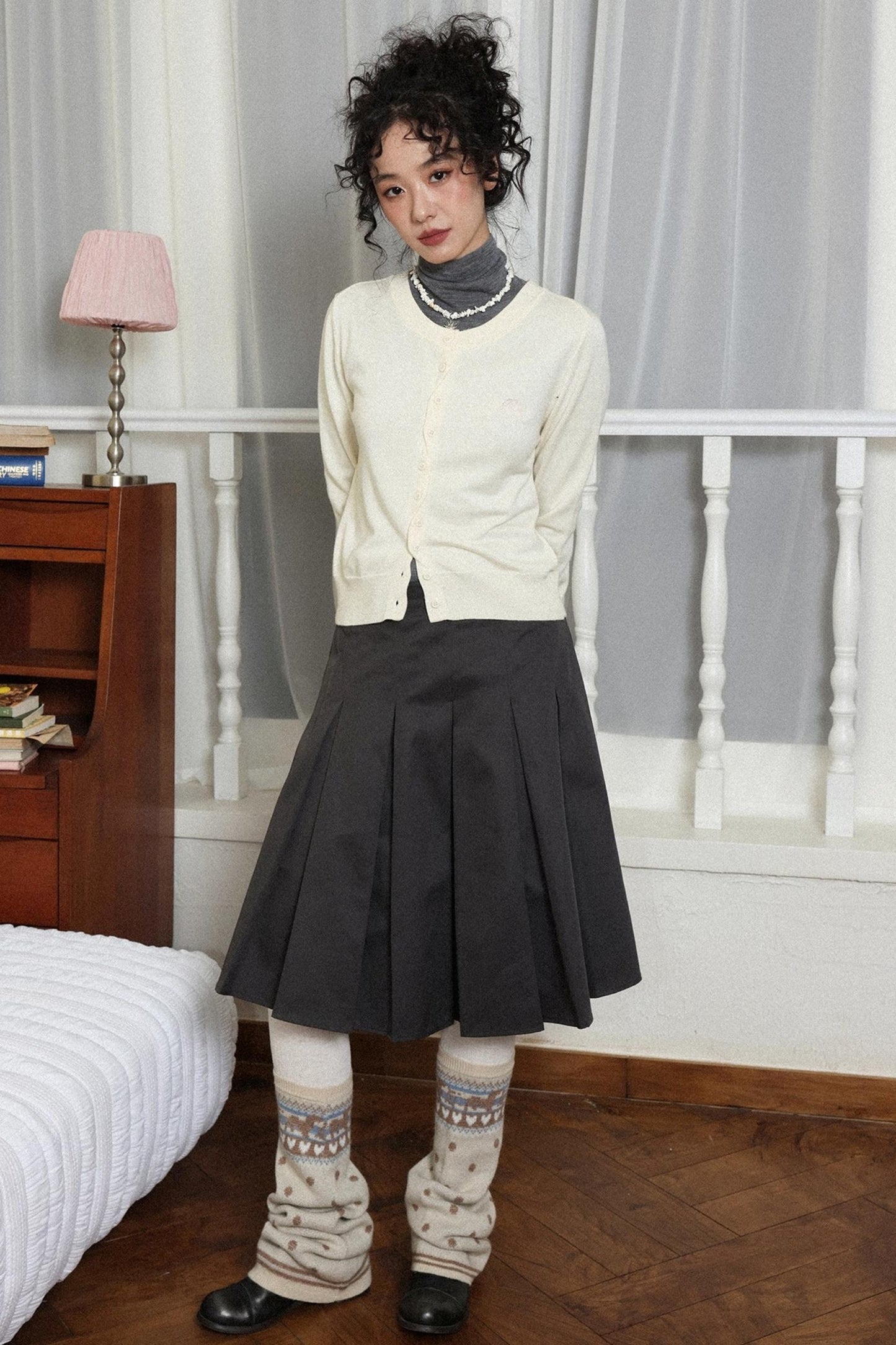 New Autumn Girl Sock Cover