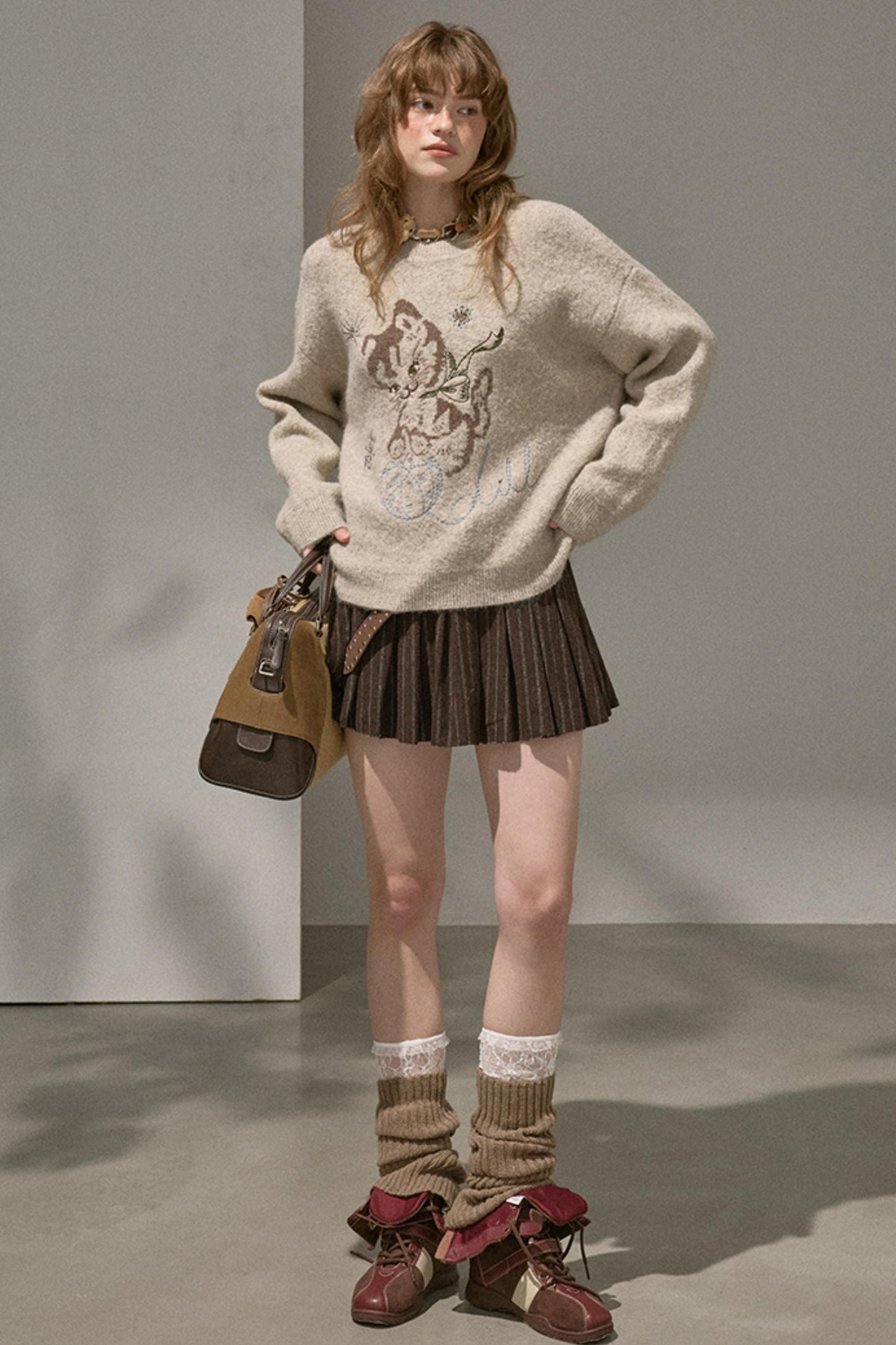 Kitten Knitted Sweater Top