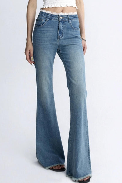 Slim Flared Jeans
